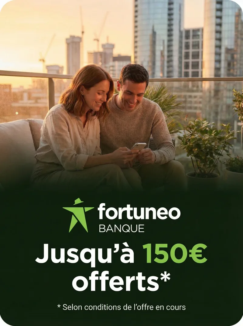 Parrainage Fortuneo — jusqu'à 150€ offerts à l'ouverture d'un compte